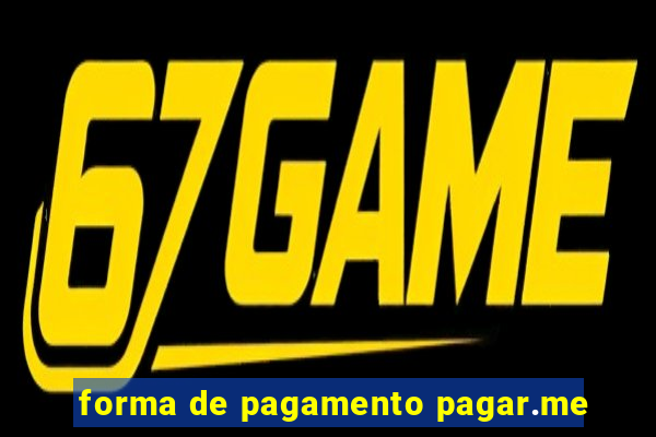 forma de pagamento pagar.me