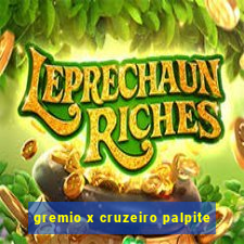 gremio x cruzeiro palpite
