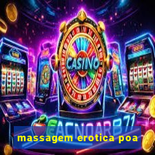 massagem erotica poa