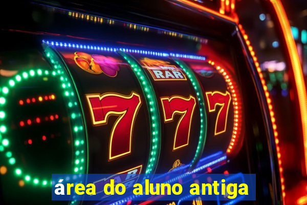 área do aluno antiga