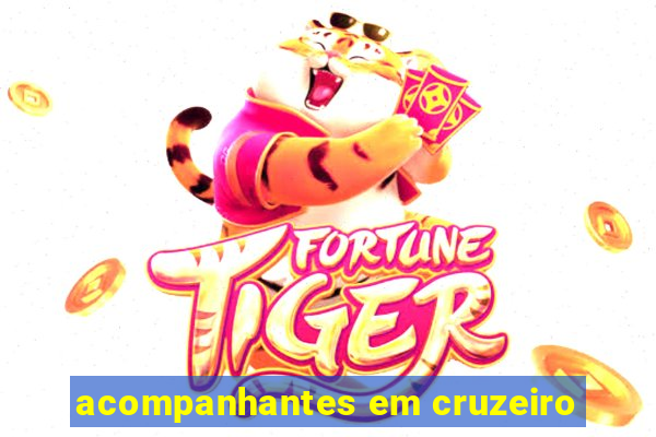 acompanhantes em cruzeiro