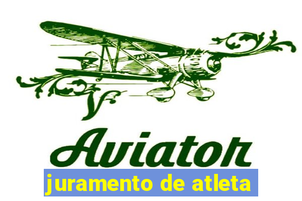 juramento de atleta