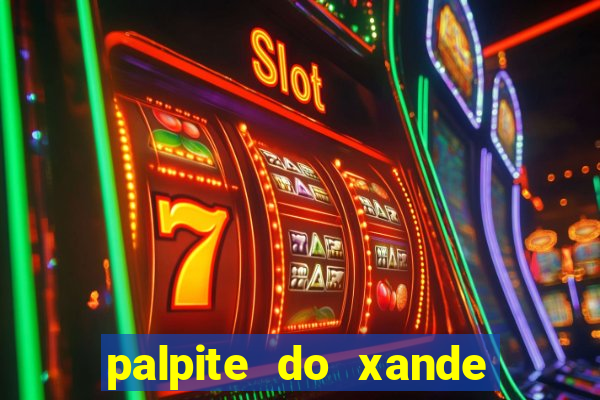palpite do xande para hoje