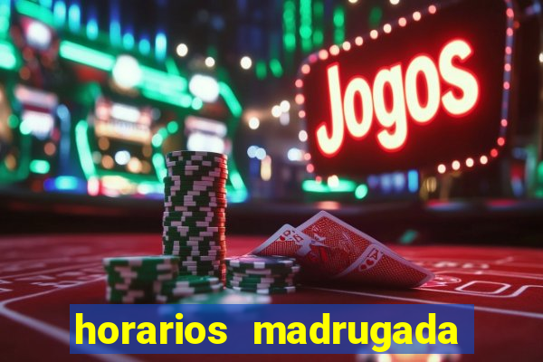 horarios madrugada fortune tiger