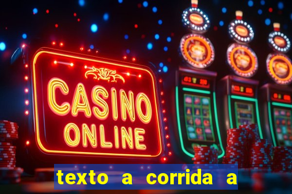 texto a corrida a lagarta lili