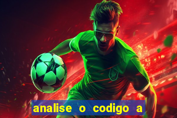analise o codigo a seguir 1 import javax.swing.joptionpane