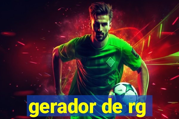 gerador de rg