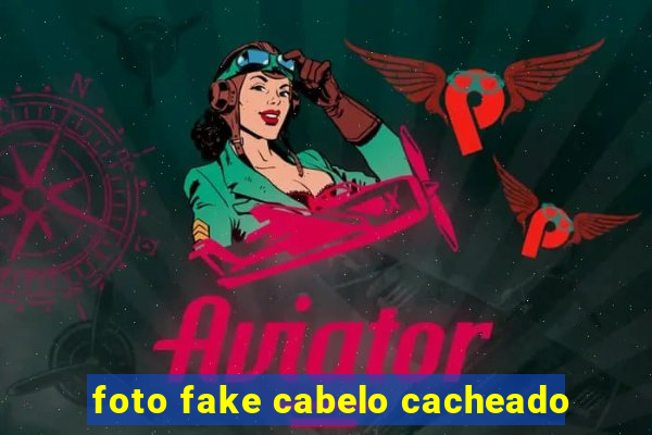 foto fake cabelo cacheado