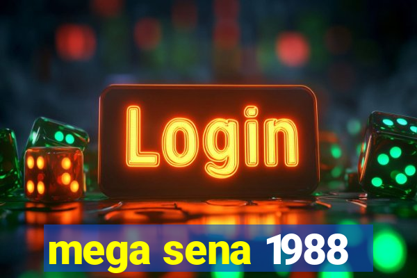mega sena 1988