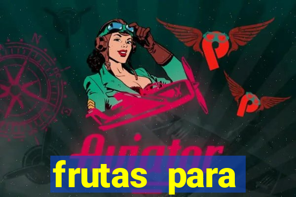 frutas para imprimir e recortar