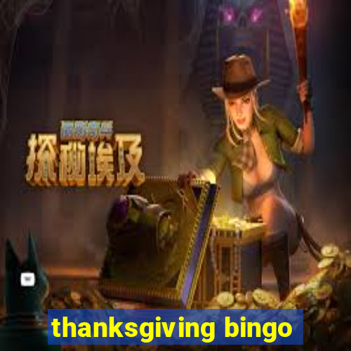 thanksgiving bingo