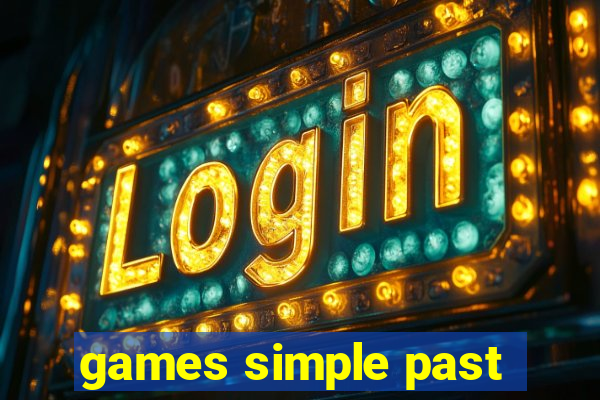 games simple past