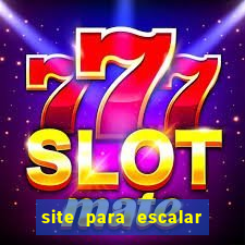 site para escalar time de futebol