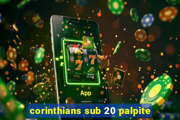 corinthians sub 20 palpite