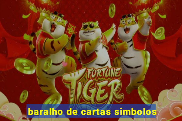 baralho de cartas simbolos