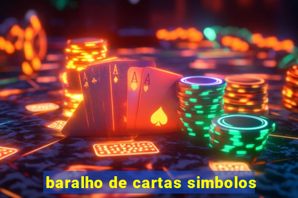 baralho de cartas simbolos