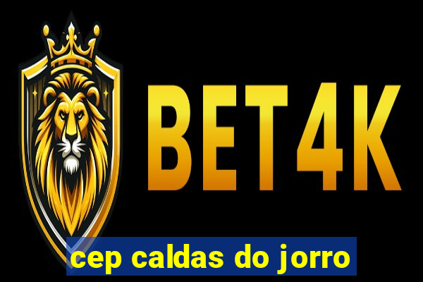 cep caldas do jorro