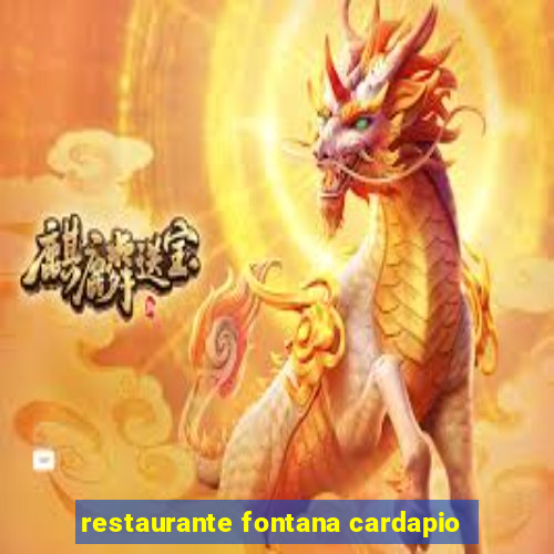 restaurante fontana cardapio