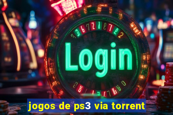 jogos de ps3 via torrent