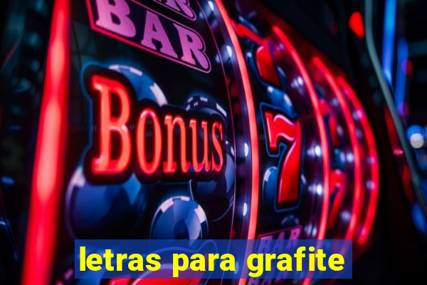 letras para grafite