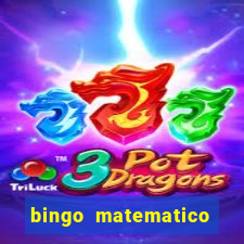 bingo matematico para ensino medio