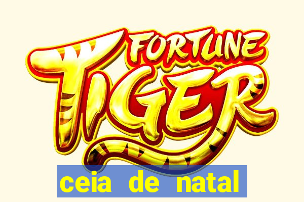 ceia de natal lista completa
