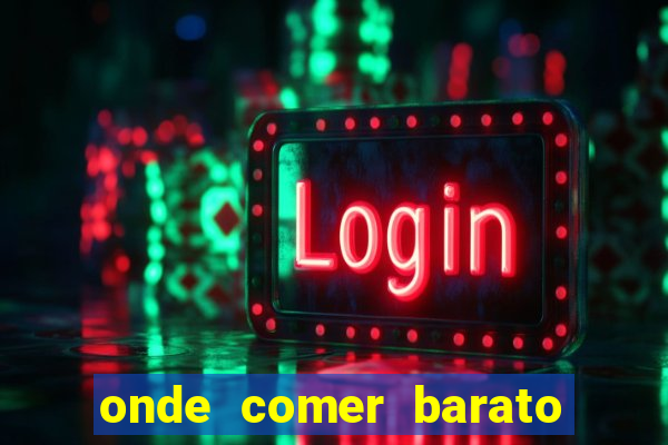 onde comer barato aeroporto santos dumont