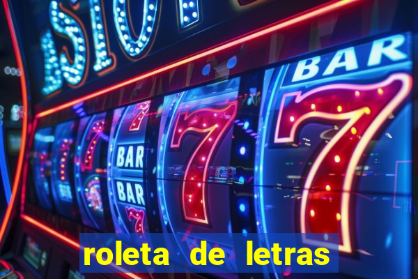 roleta de letras stop online
