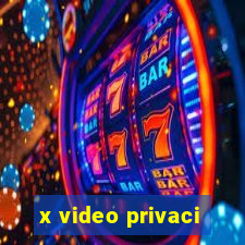 x video privaci