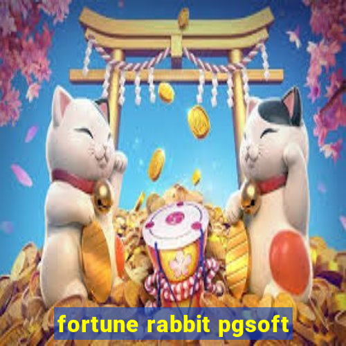 fortune rabbit pgsoft
