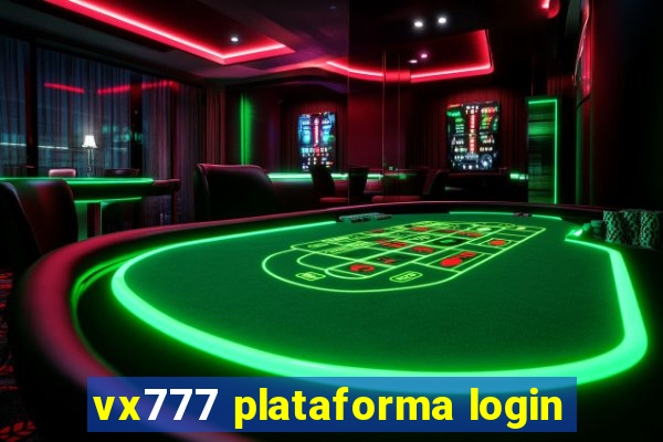 vx777 plataforma login