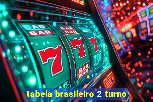 tabela brasileiro 2 turno