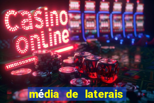 média de laterais por jogo premier league
