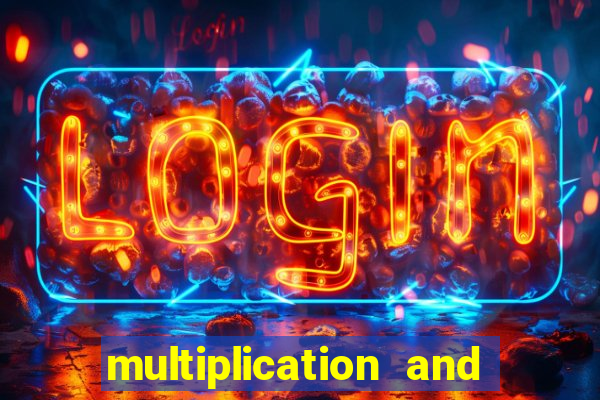 multiplication and division bingo