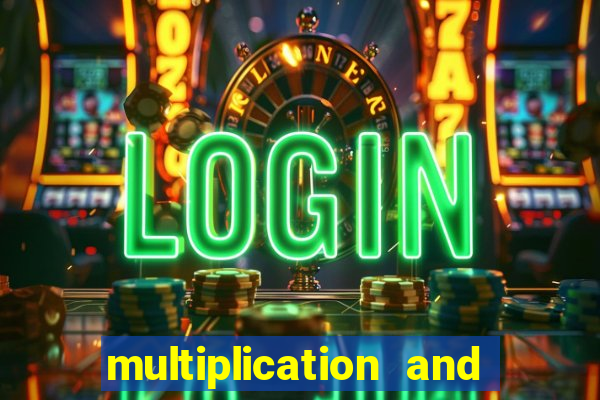 multiplication and division bingo