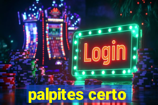 palpites certo