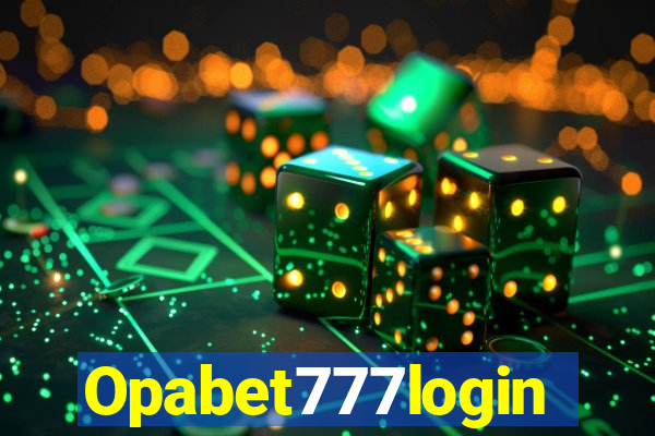 Opabet777login
