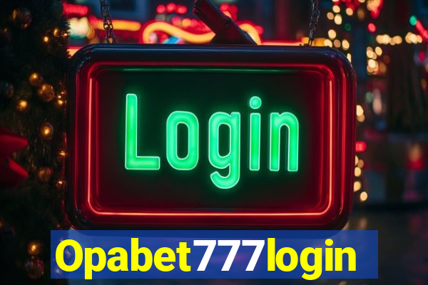 Opabet777login