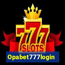 Opabet777login