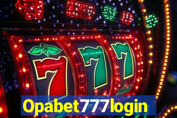 Opabet777login
