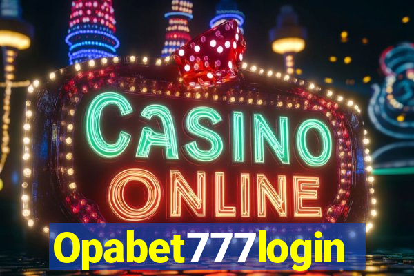 Opabet777login