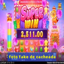 foto fake de cacheada