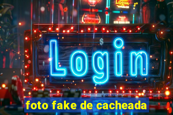 foto fake de cacheada