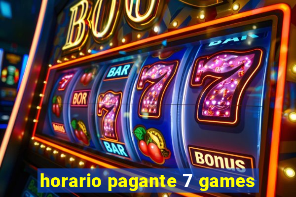 horario pagante 7 games