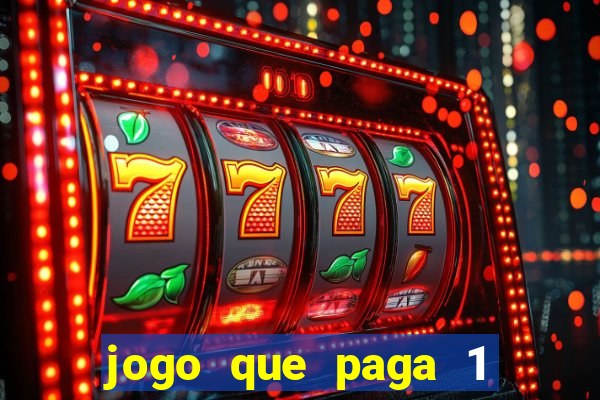 jogo que paga 1 real no pix