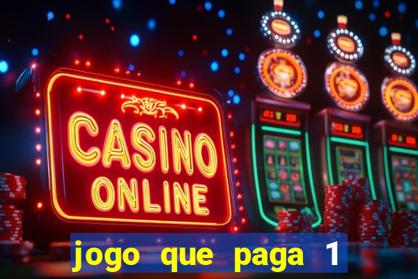 jogo que paga 1 real no pix