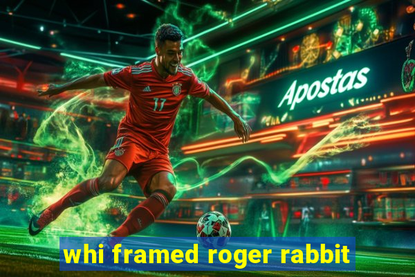 whi framed roger rabbit