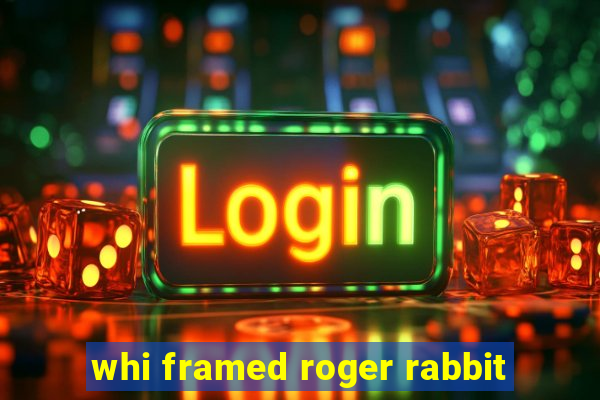 whi framed roger rabbit