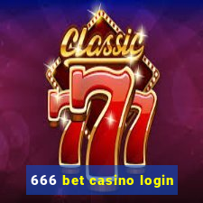 666 bet casino login