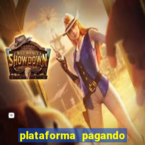 plataforma pagando no cadastro slots